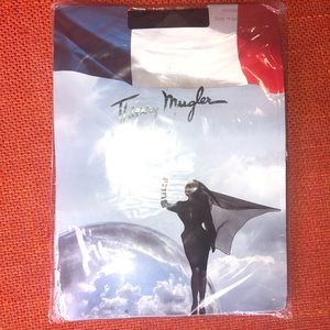 Thierry Mugler for Wolford pattern tights sz M